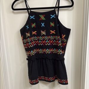 Embroidered THML top